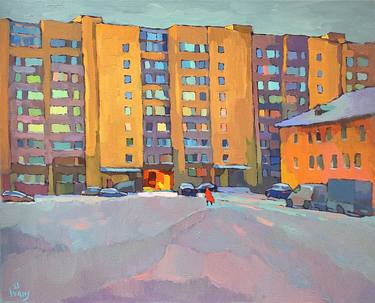 Print of Impressionism Cities Paintings by Ivan Onnellinen