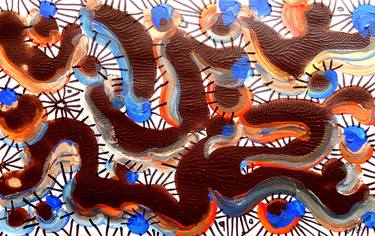 Original Abstract Paintings by Mbonu Emerem