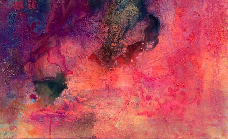 Original Abstract Expressionism Abstract Painting by Agnieszka Niezgoda Art