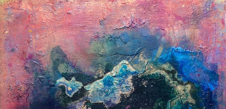 Original Abstract Expressionism Abstract Painting by Agnieszka Niezgoda Art