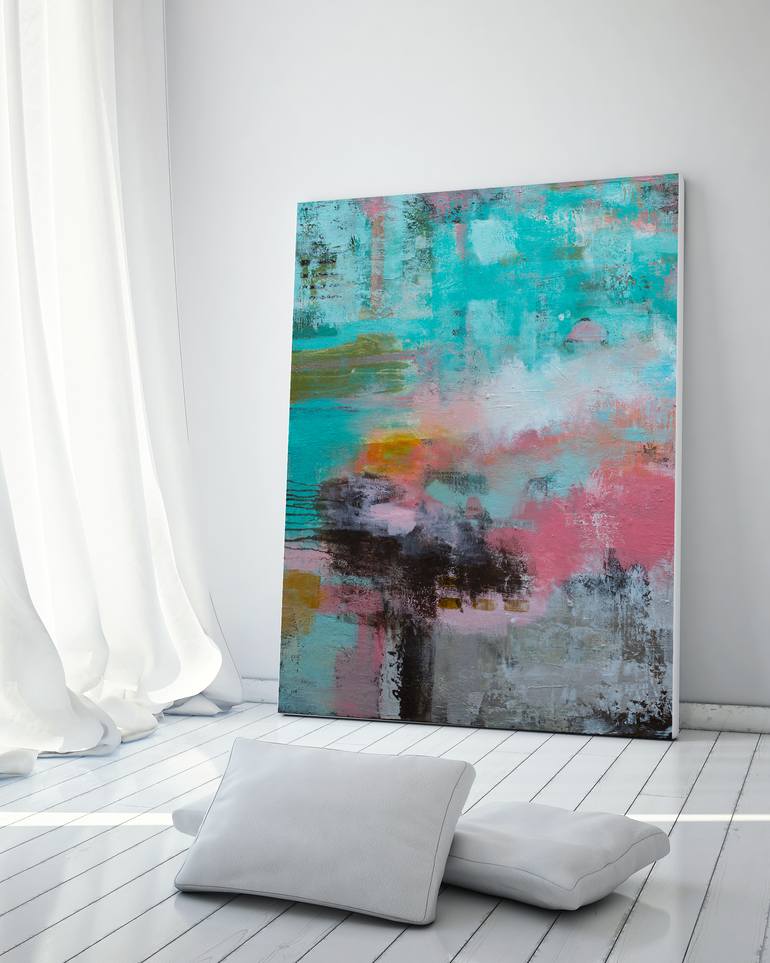 Original Abstract Painting by Agnieszka Niezgoda Art