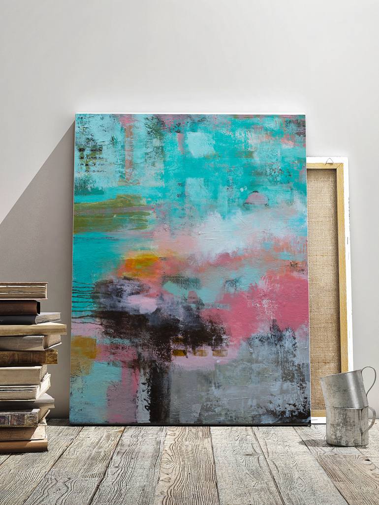 Original Abstract Painting by Agnieszka Niezgoda Art