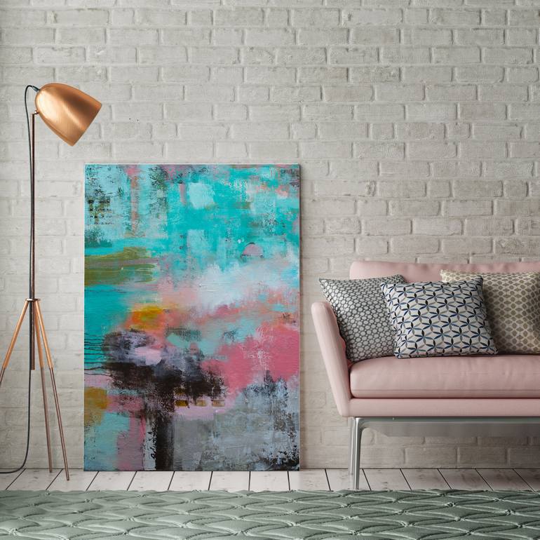 Original Abstract Painting by Agnieszka Niezgoda Art