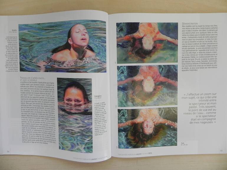 Original Figurative Water Painting by Daggi Wallace