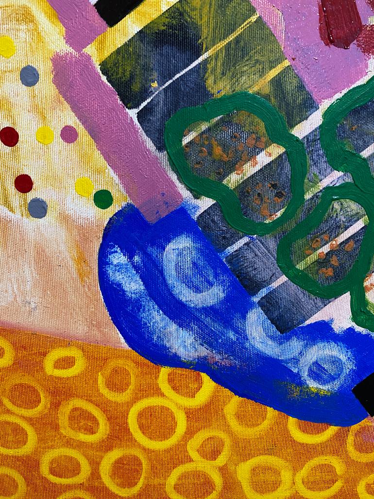 Original Abstract Painting by Sue Mcqueen