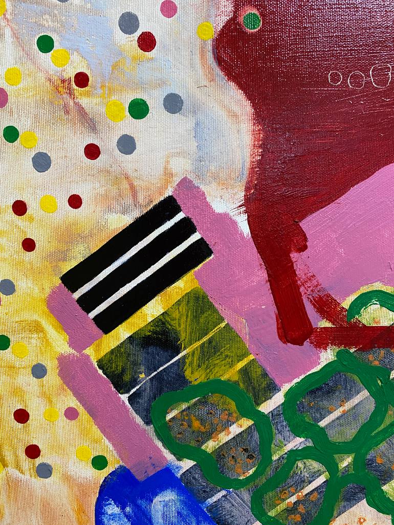 Original Abstract Painting by Sue Mcqueen
