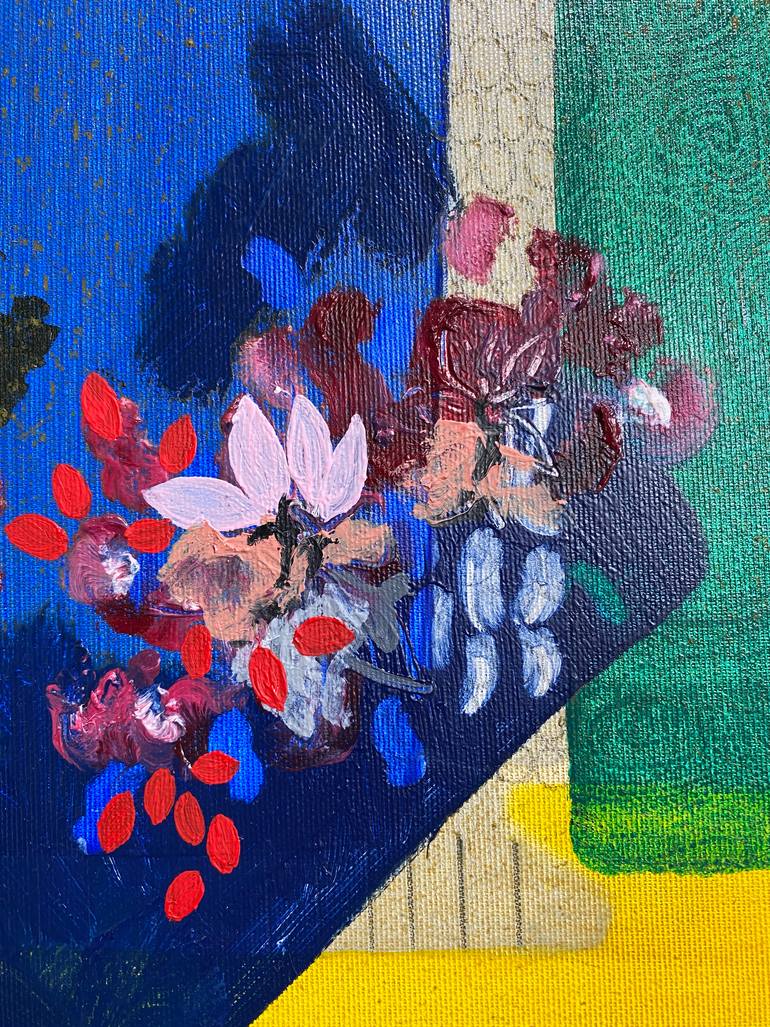 Original Abstract Painting by Sue Mcqueen