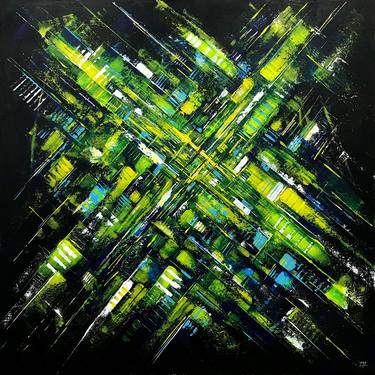 Original Abstract Paintings by Olivier Sanguy