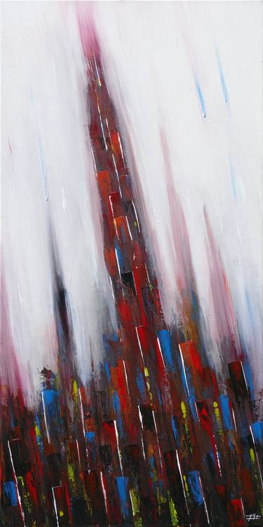 Original Abstract Expressionism Abstract Paintings by Olivier Sanguy