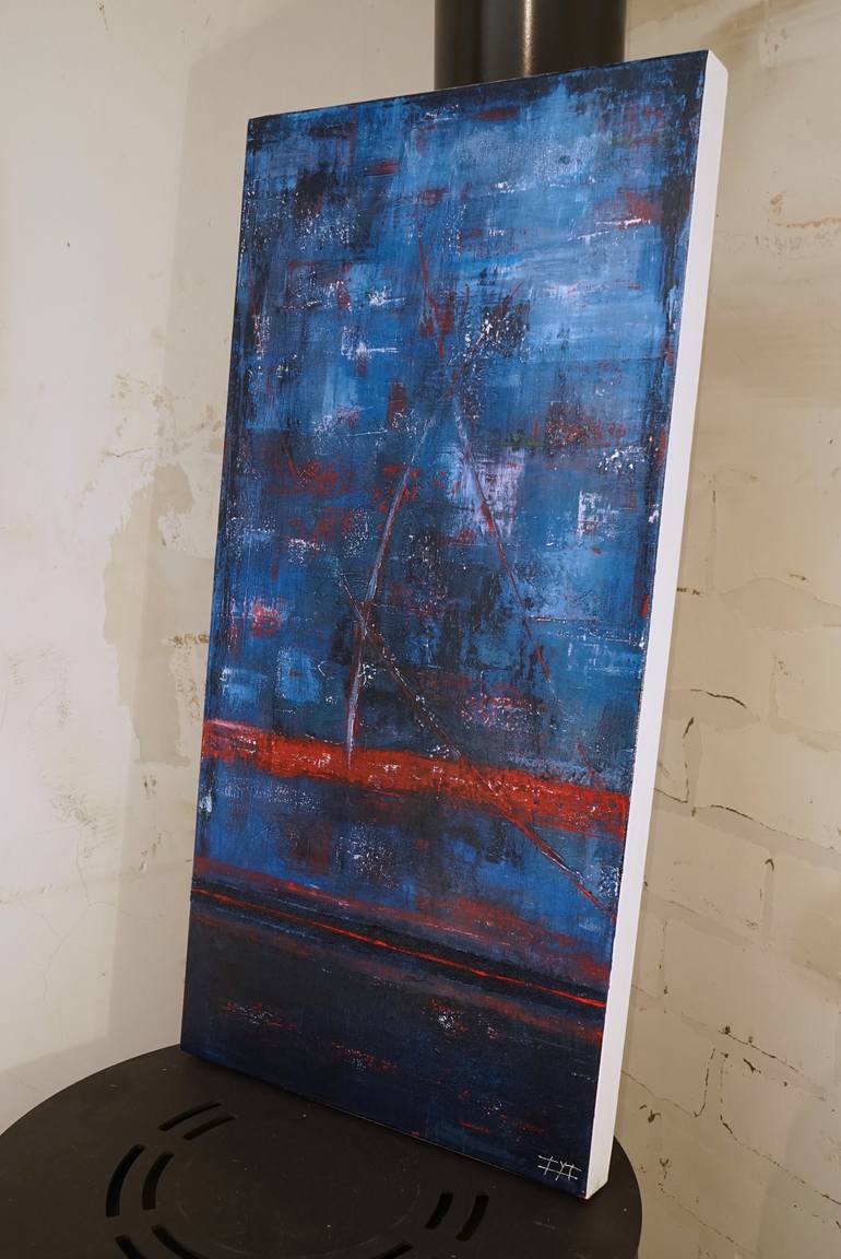 Original Abstract Painting by Olivier Sanguy