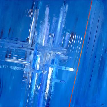 Original Abstract Paintings by Olivier Sanguy