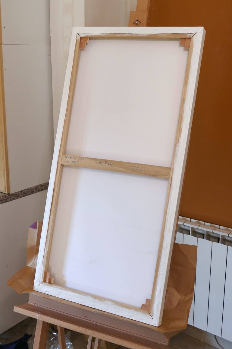 Original Conceptual Abstract Painting by Olivier Sanguy