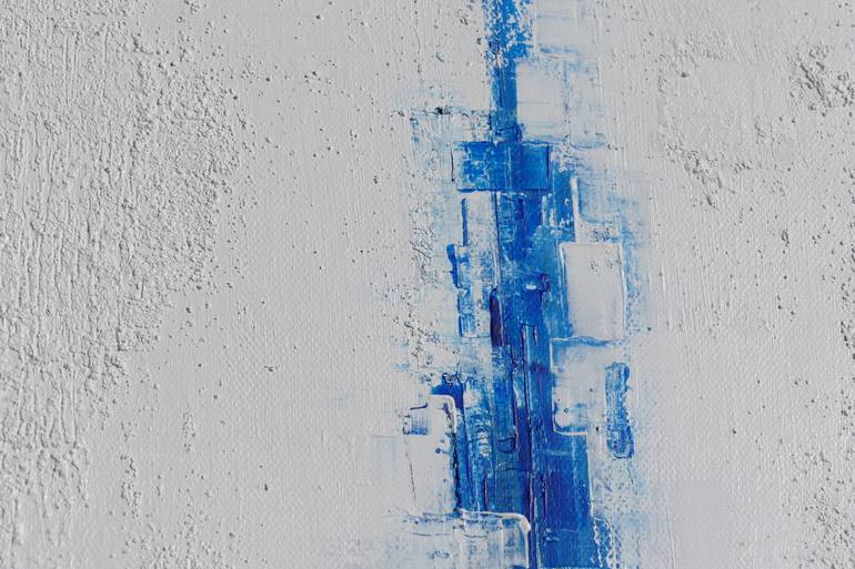 Original Conceptual Abstract Painting by Olivier Sanguy