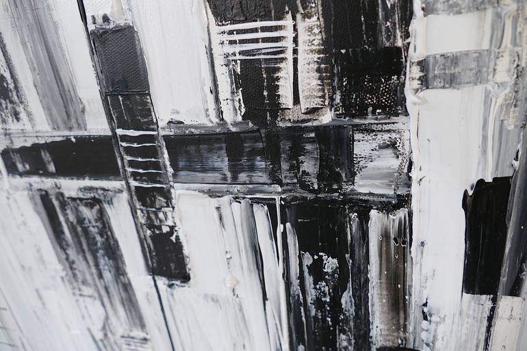 Original Abstract Expressionism Abstract Painting by Olivier Sanguy