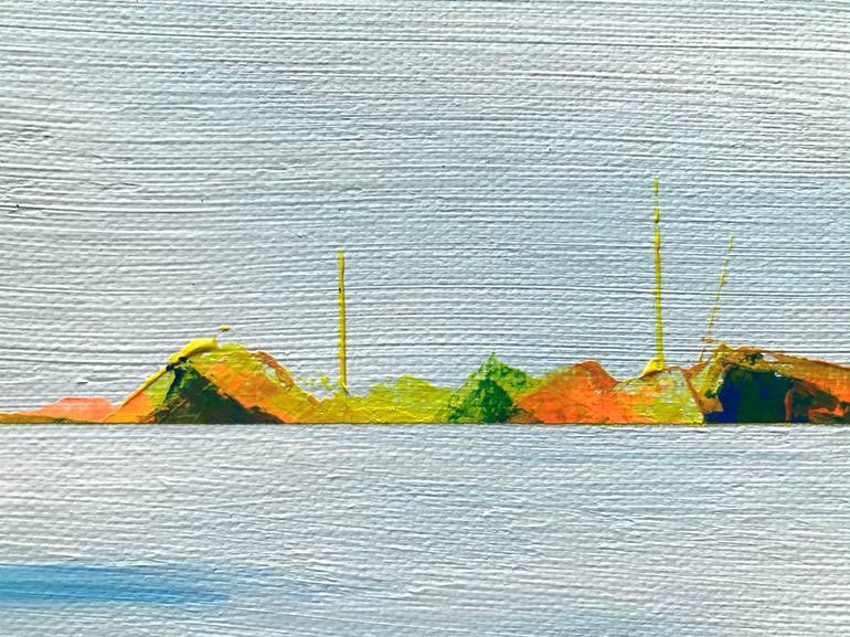 Original Abstract Expressionism Abstract Painting by Olivier Sanguy