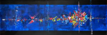 Original Fine Art Abstract Paintings by Olivier Sanguy