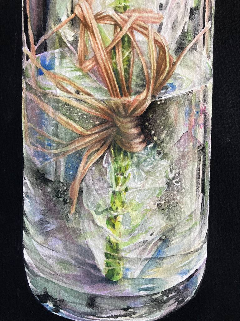 Original Realism Botanic Painting by Angela Malone