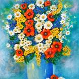 Bouquet of meadow flowers 9 by Emilia Urbaníková
