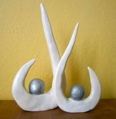 Original Abstract Sculpture by Emilia Urbaníková