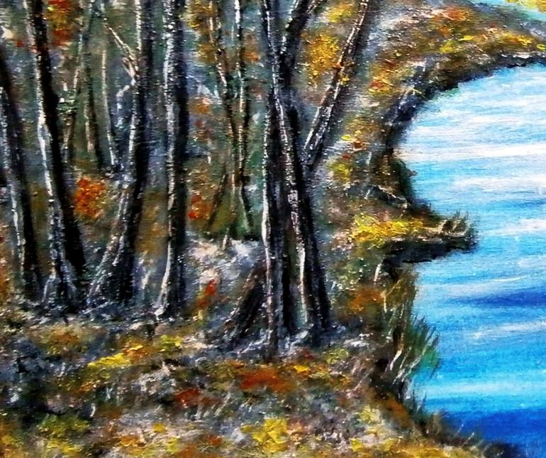 Original Landscape Painting by Emilia Urbaníková