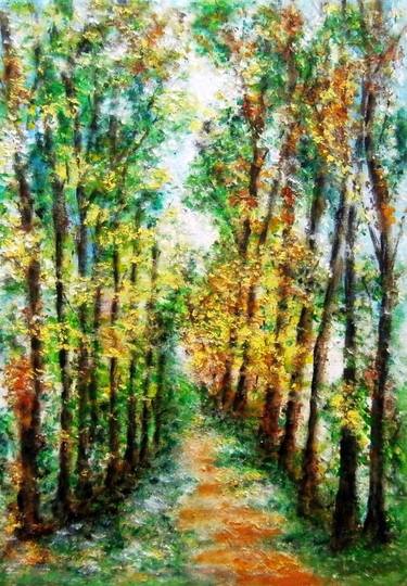 Original Impressionism Nature Paintings by Emilia Urbaníková