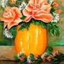 Flowers of summer
Painter Emília Urbaníková Slovakia
The flowers of meadow
Art of Europa