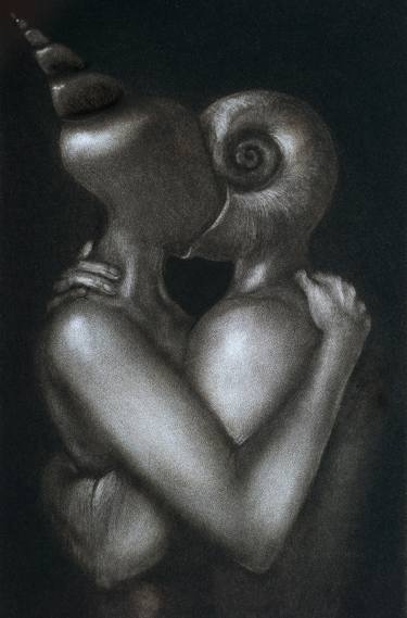 Print of Love Printmaking by Krzysztof Janicki