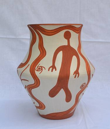 Biconic Terracotta Vase thumb