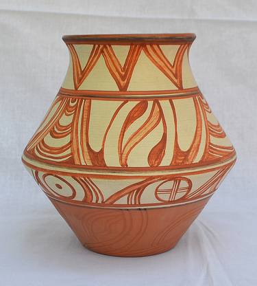 Biconic Terracotta Vase thumb