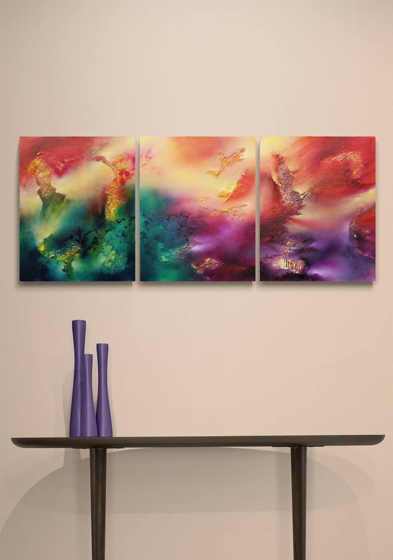 Original Other Abstract Painting by Eelke Van Hoof