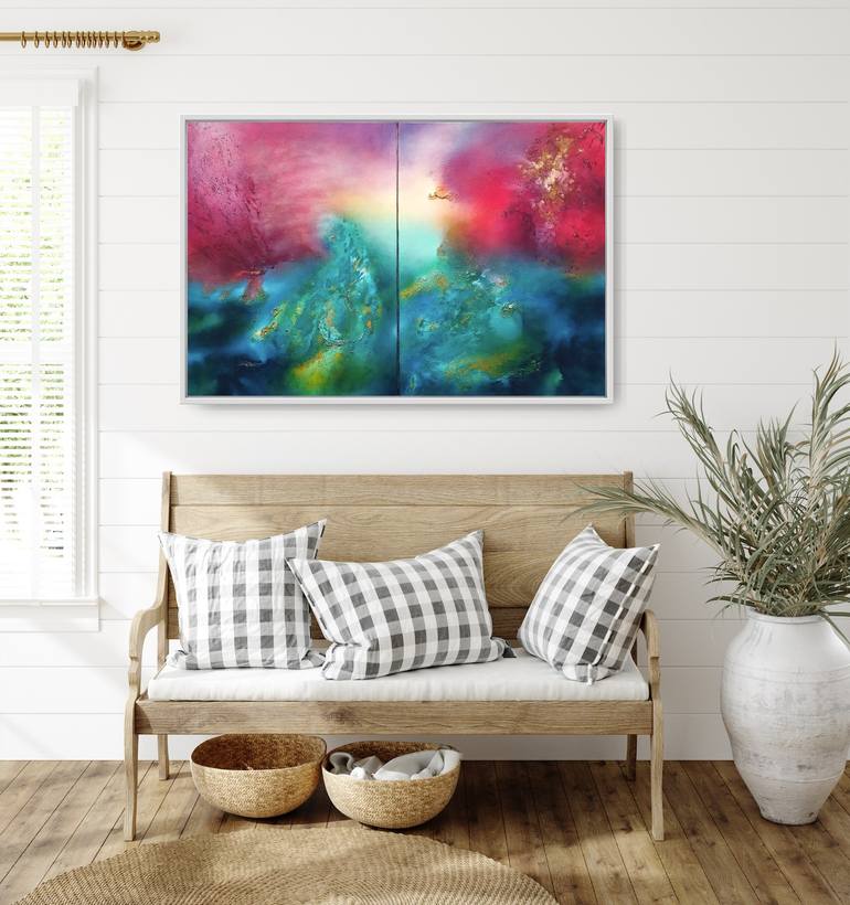 Original Abstract Painting by Eelke Van Hoof