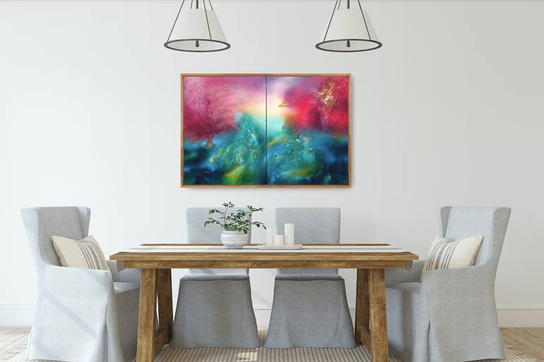 Original Abstract Painting by Eelke Van Hoof