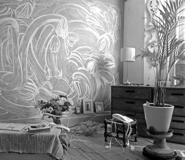 Home studio, wall image, 'Floral Pandemic' thumb