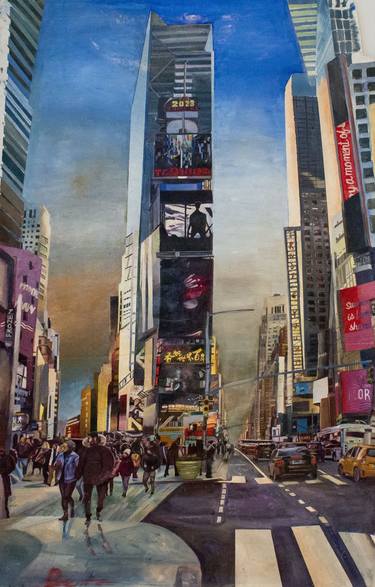 Original Realism Cities Paintings by Scott Benites