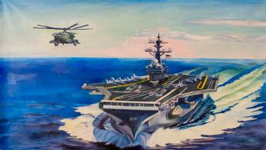 Original Realism Boat Painting by Scott Benites