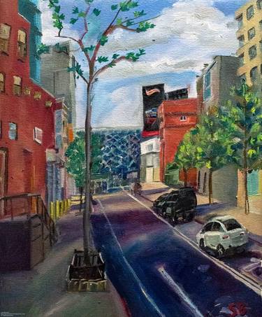 Original Realism Cities Painting by Scott Benites