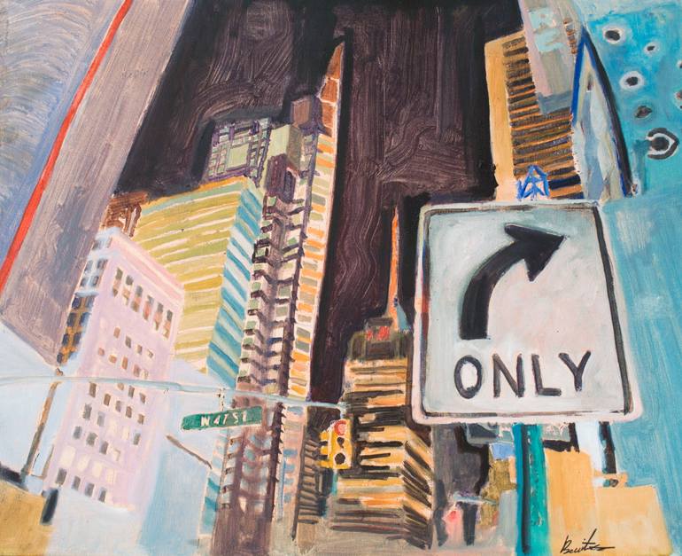 Original Other Cities Painting by Scott Benites