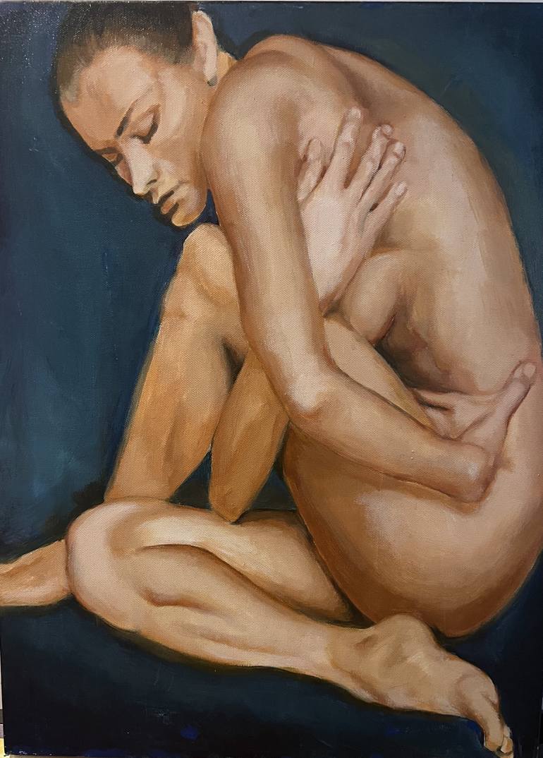 Original Nude Painting by Scott Benites