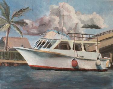 Original Boat Paintings by Scott Benites
