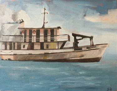 Print of Boat Paintings by Scott Benites