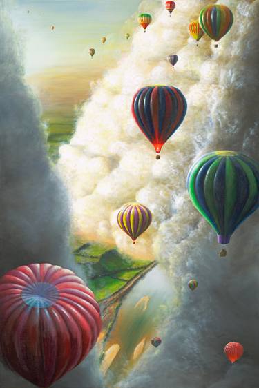 Print of Figurative Aerial Paintings by Robert Stone