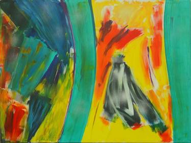 Original Abstract Paintings by Rudolf Leo Dietzmann