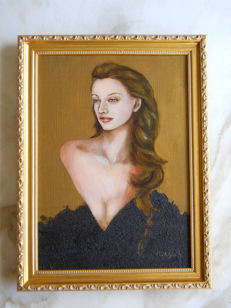 Original Figurative Women Painting by Katsuyo Moon
