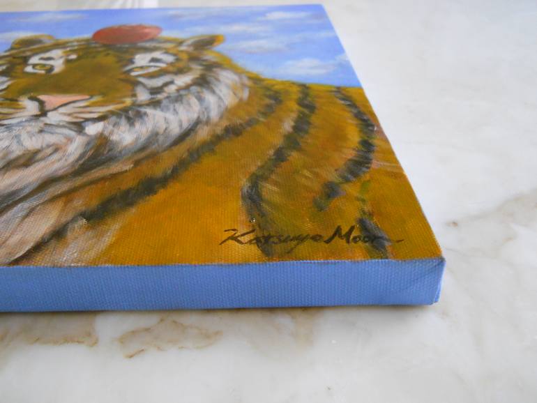 Original Figurative Animal Painting by Katsuyo Moon