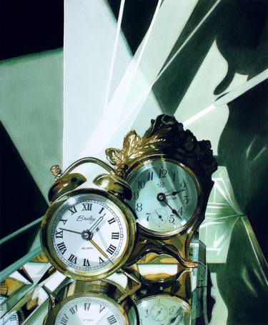 Print of Realism Time Paintings by Denny Bond