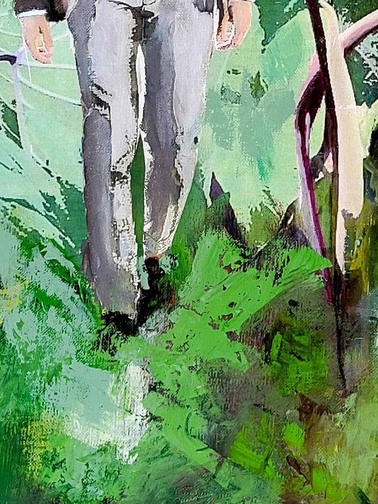 Original Figurative Animal Painting by Hanneke Pereboom