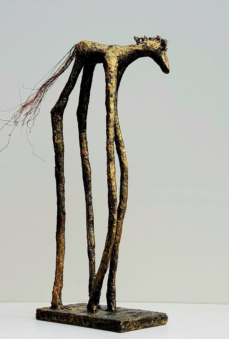 Original 3d Sculpture Horse Sculpture by Hanneke Pereboom