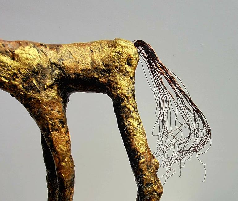 Original 3d Sculpture Horse Sculpture by Hanneke Pereboom