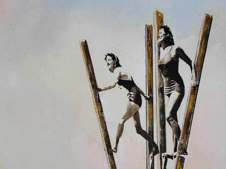 Original Figurative Car Painting by Hanneke Pereboom