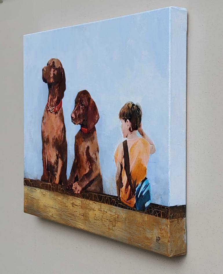 Original Figurative Animal Painting by Hanneke Pereboom